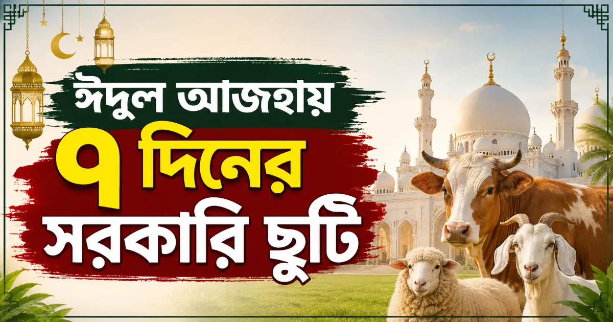 ঈদুল আজহায় ৭ দিনের সরকারি ছুটি.png