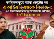 তামিলনাড়ুতে আস্থা ভোটের পর এআইএডিএমকে বিভাজন: ২৪ বিধায়কের বিরুদ্ধে অযোগ্যতার আবেদন, উপনির্বাচনের আশঙ্কা